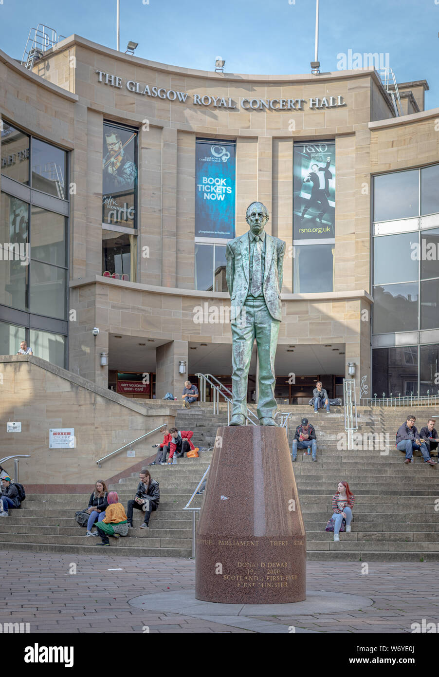 Glasgow City Centre, Scotland's second city Stock Photo