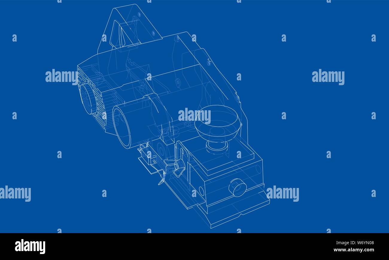 Jointer construction electric tool concept Stock Vector