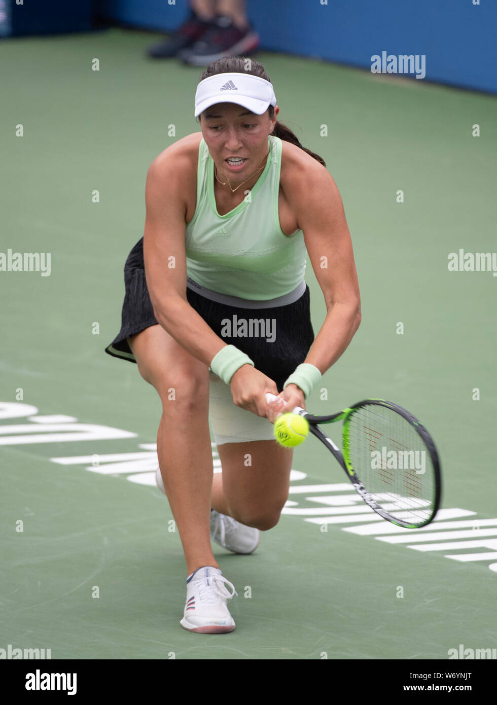 August 3, 2019 Jessica Pegula (USA) defeated Anna Kalinskaya (RUS) 6-3, 3-6, 6-1, at the CitiOpen being played at Rock Creek Park Tennis Center in Washington, DC, 