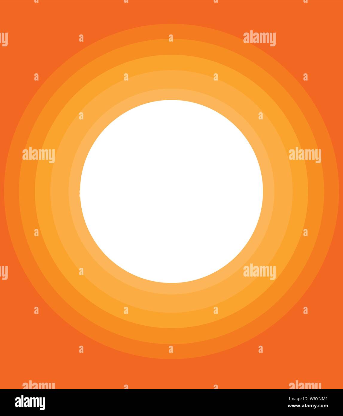 Abstract background with gradient and circles Stock Vector