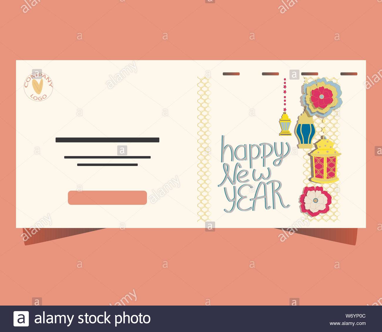 Chinese New Year 2020 Year Of The Rat Landing Page With Happy New