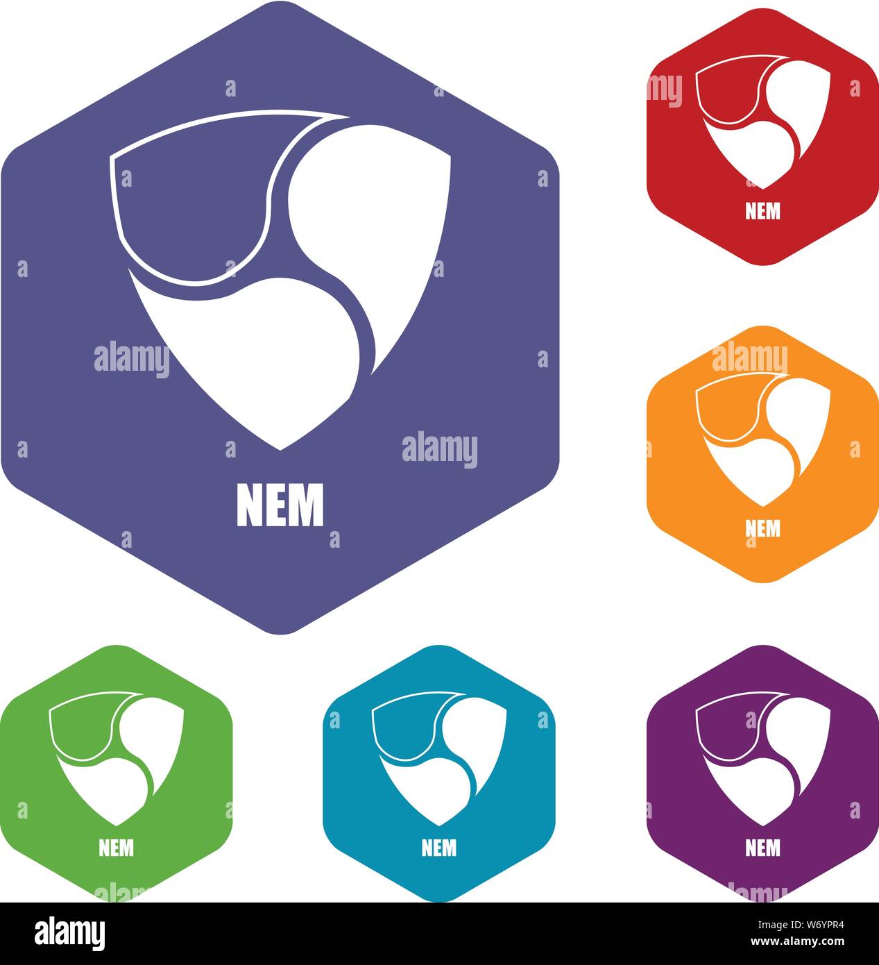 Nem business logo Cut Out Stock Images & Pictures - Alamy