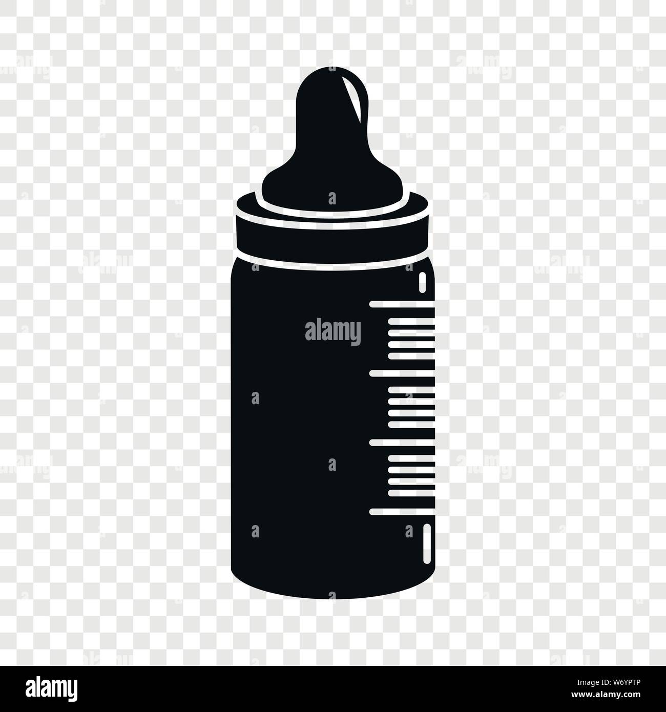 Baby bottle icon, simple black style Stock Vector Image & Art - Alamy