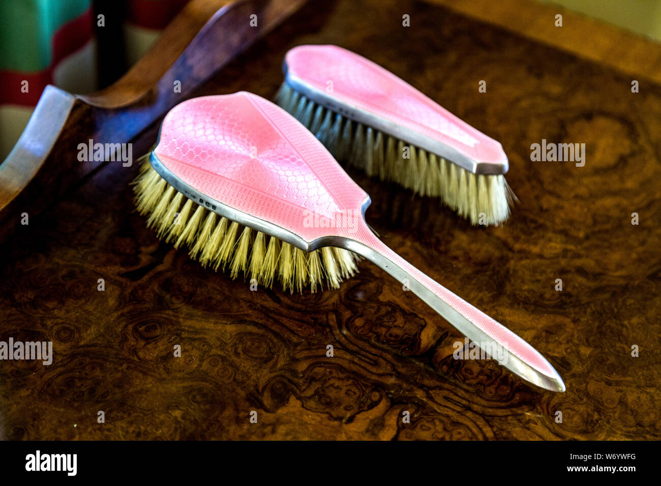 Huge Lot of Vintage Vanity Bathroom Items Combs Brushes Clips Scissors  Files