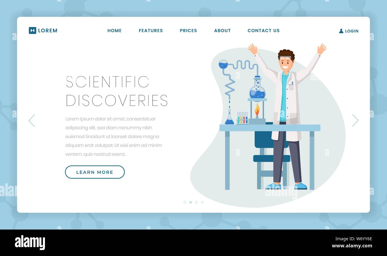 Biochemistry Lab Stock Vector Images Alamy