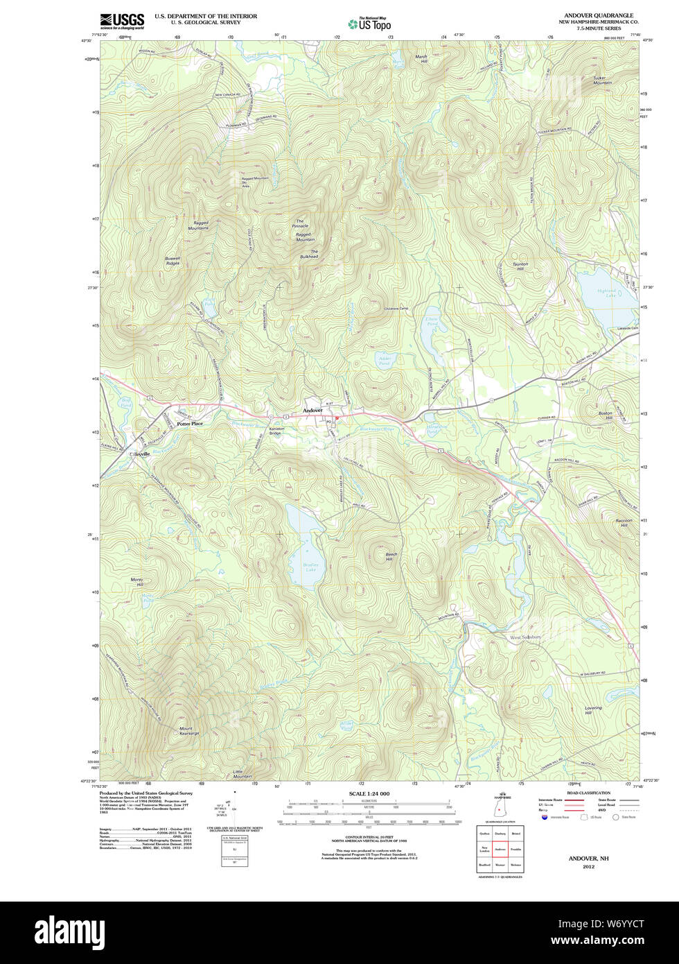 Andover map hires stock photography and images Alamy