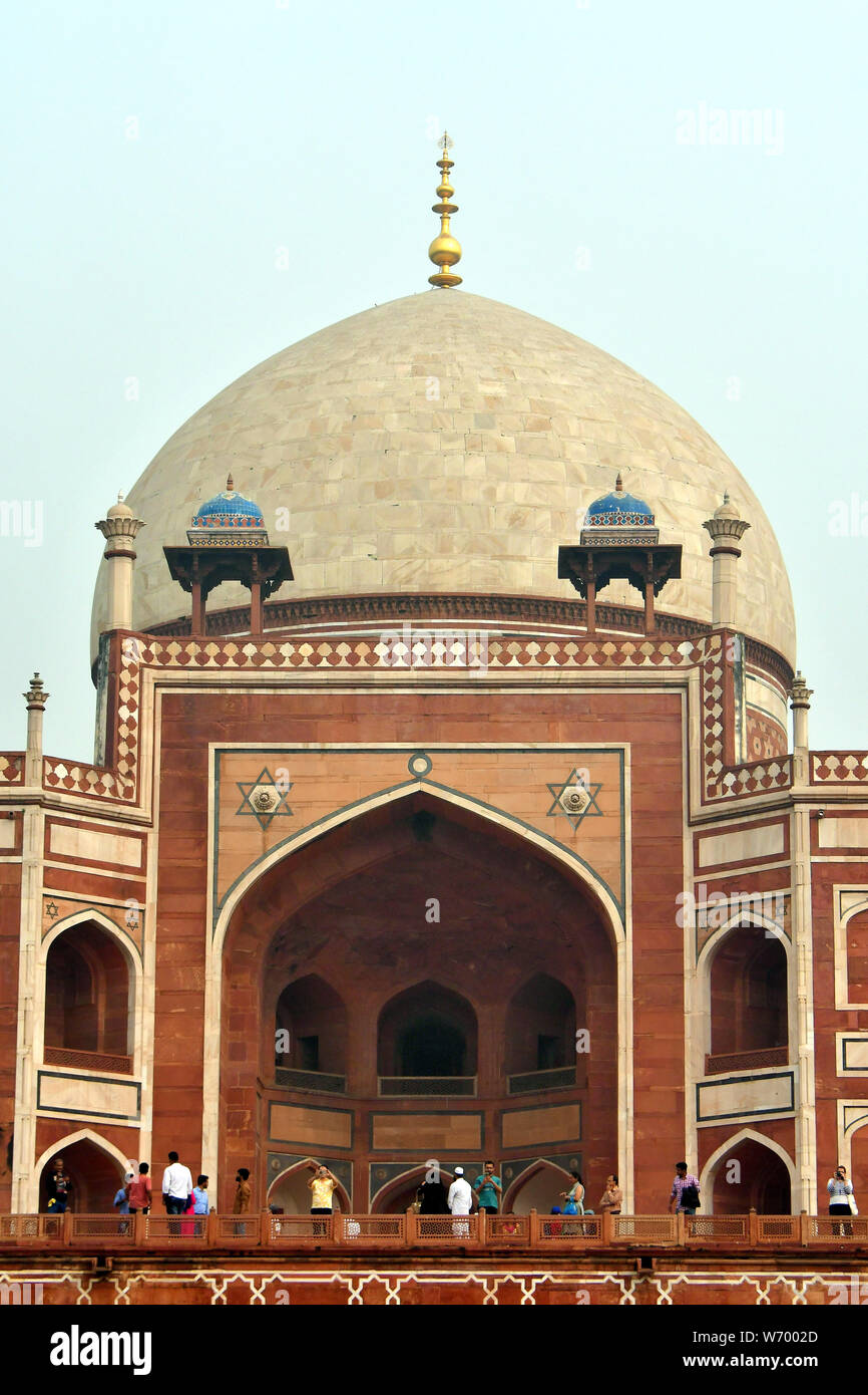 Humayun's Tomb, Delhi, India, Asia, UNESCO World Heritage Site Stock ...