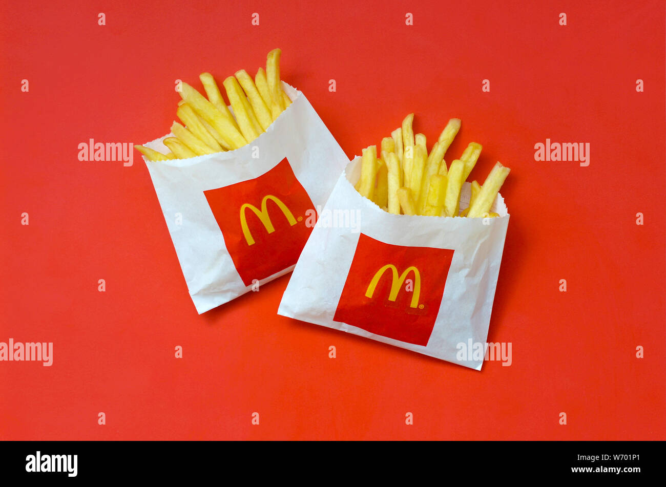 Mcdonalds fries bag hi-res stock photography and images - Alamy