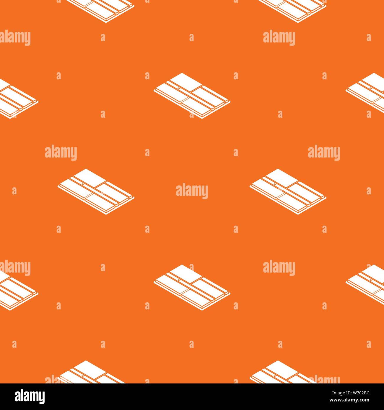 Floor tiles pattern vector orange Stock Vector