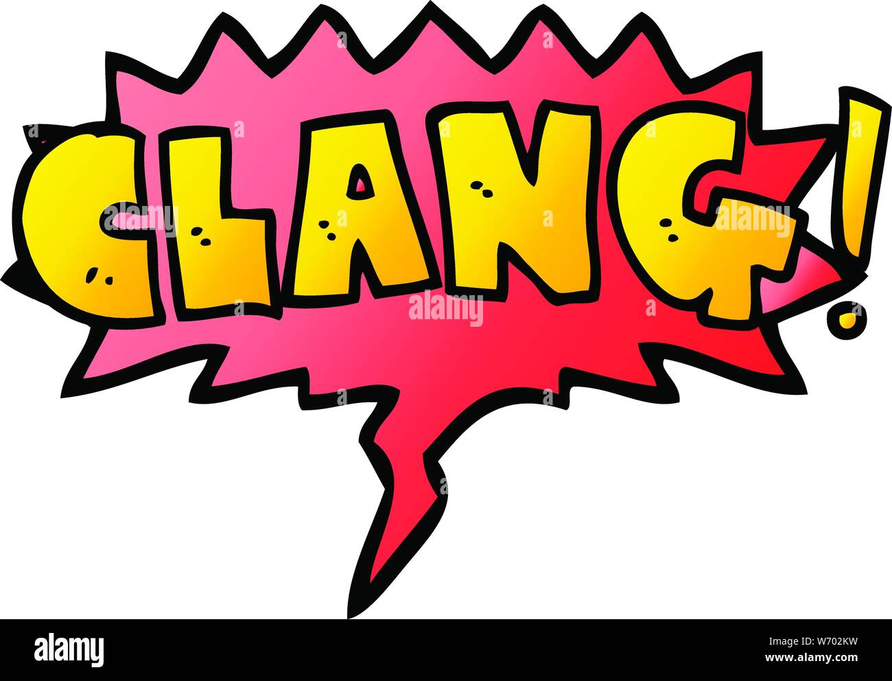 Clang vector vectors hi-res stock photography and images - Alamy