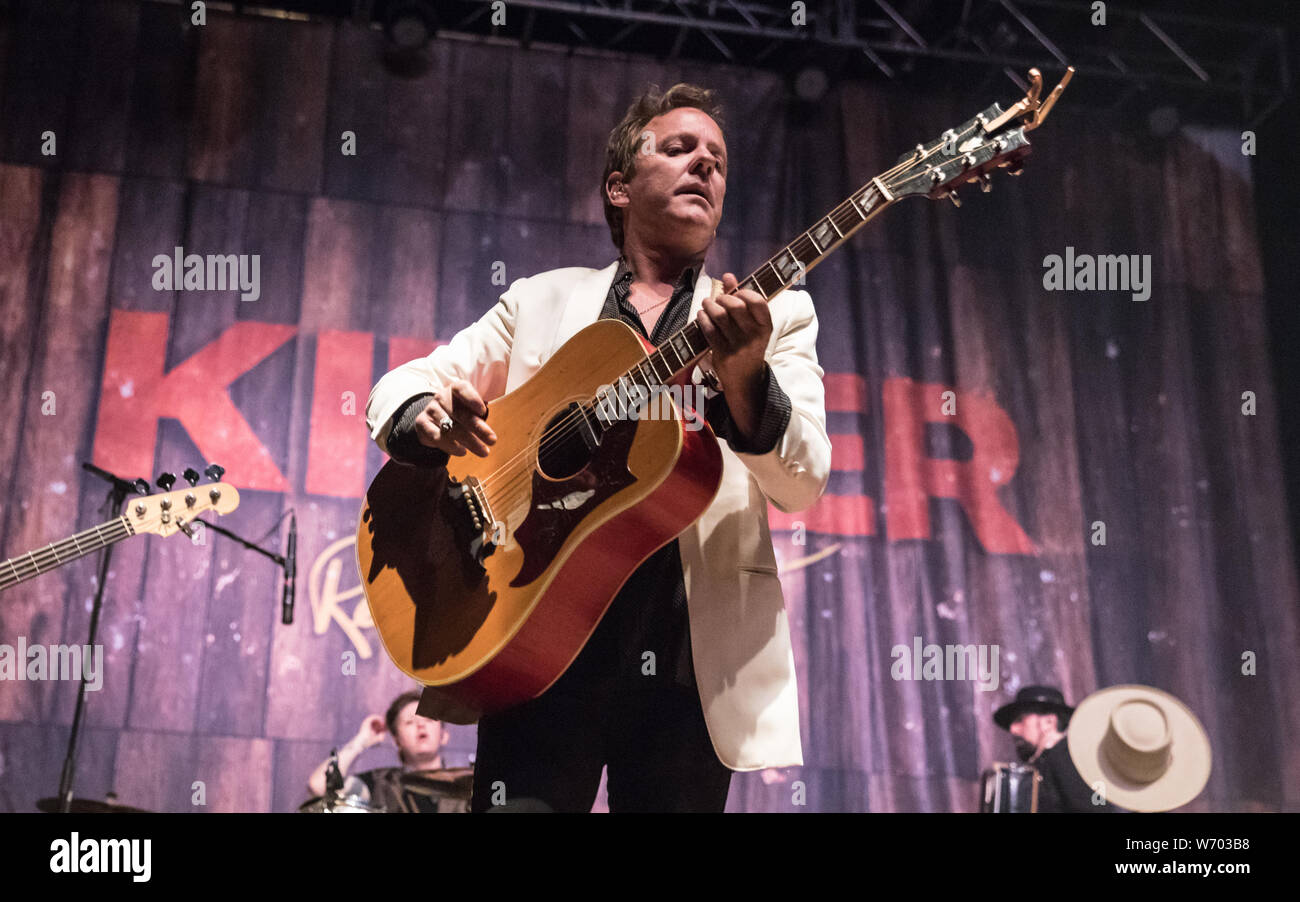 Kiefer Sutherland performing live at the O2 Academy in Bournemouth Stock Photo