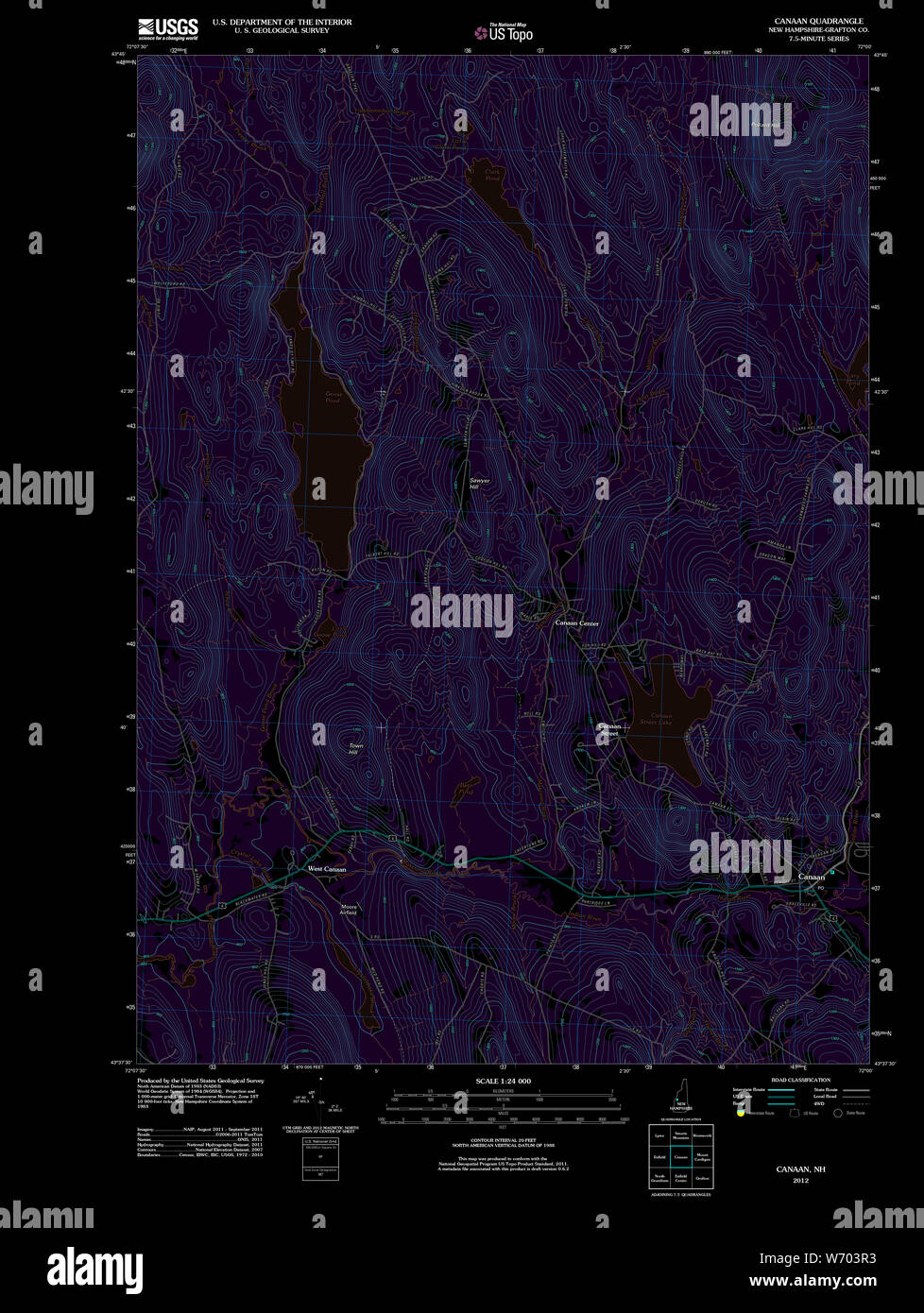 Map of new canaan hires stock photography and images Alamy