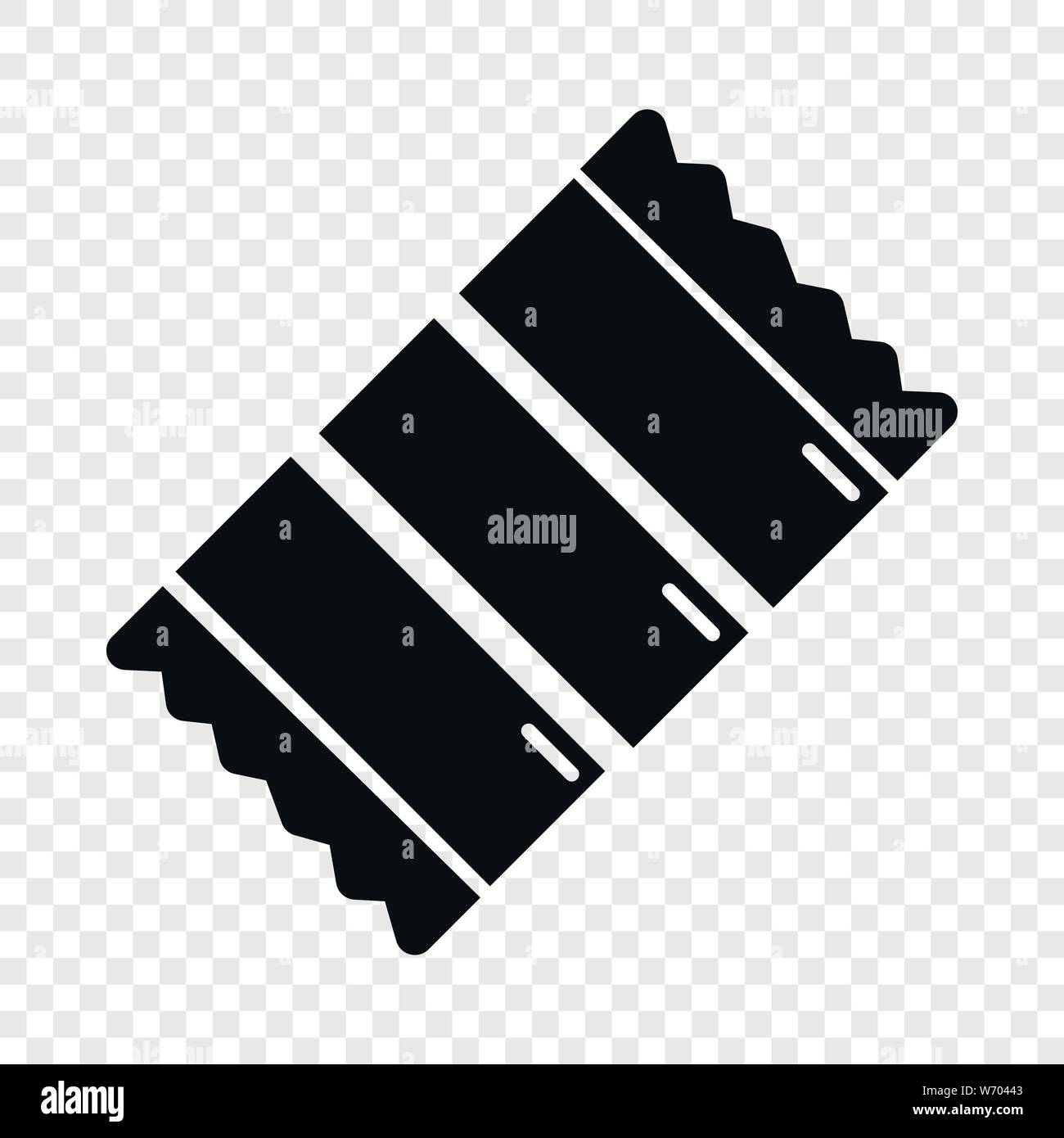 Chocolate icon, simple black style Stock Vector Image & Art - Alamy