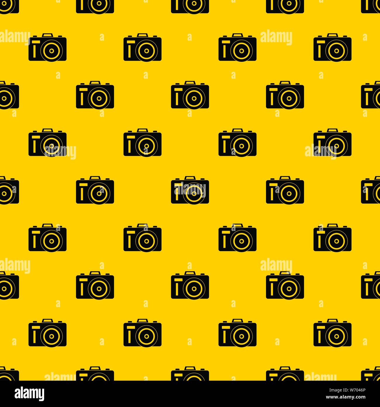 Photocamera pattern vector Stock Vector