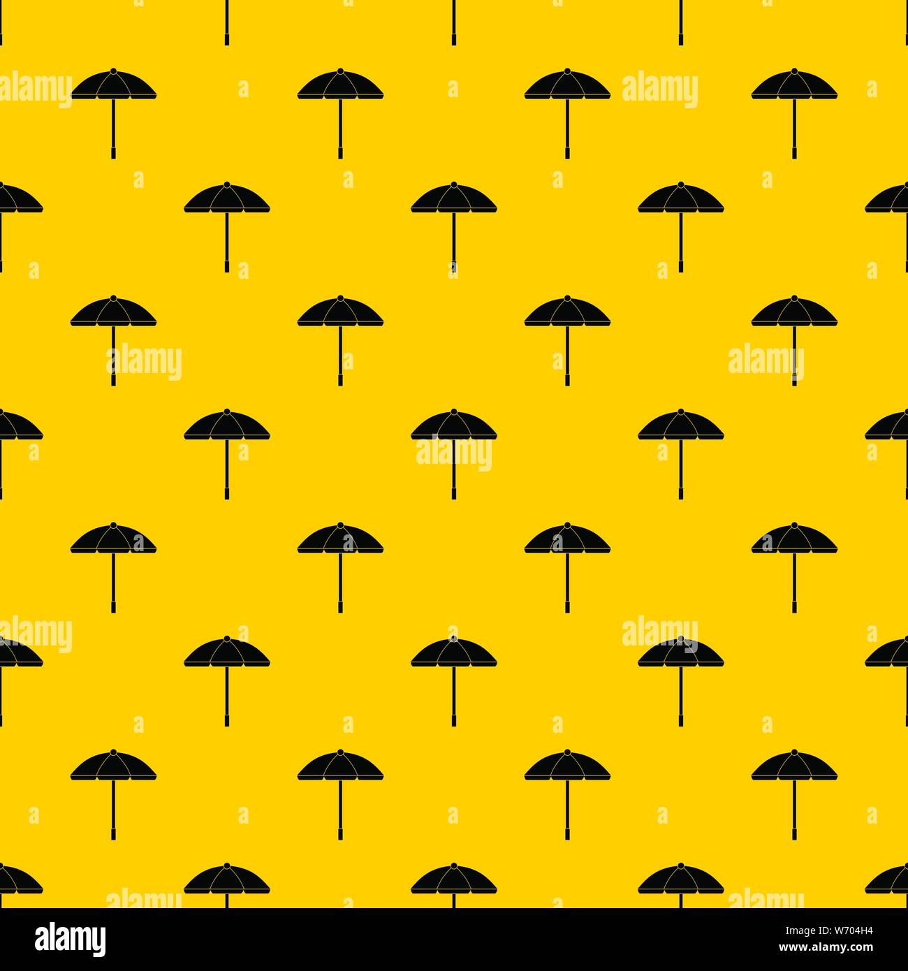 Sun umbrella pattern vector Stock Vector