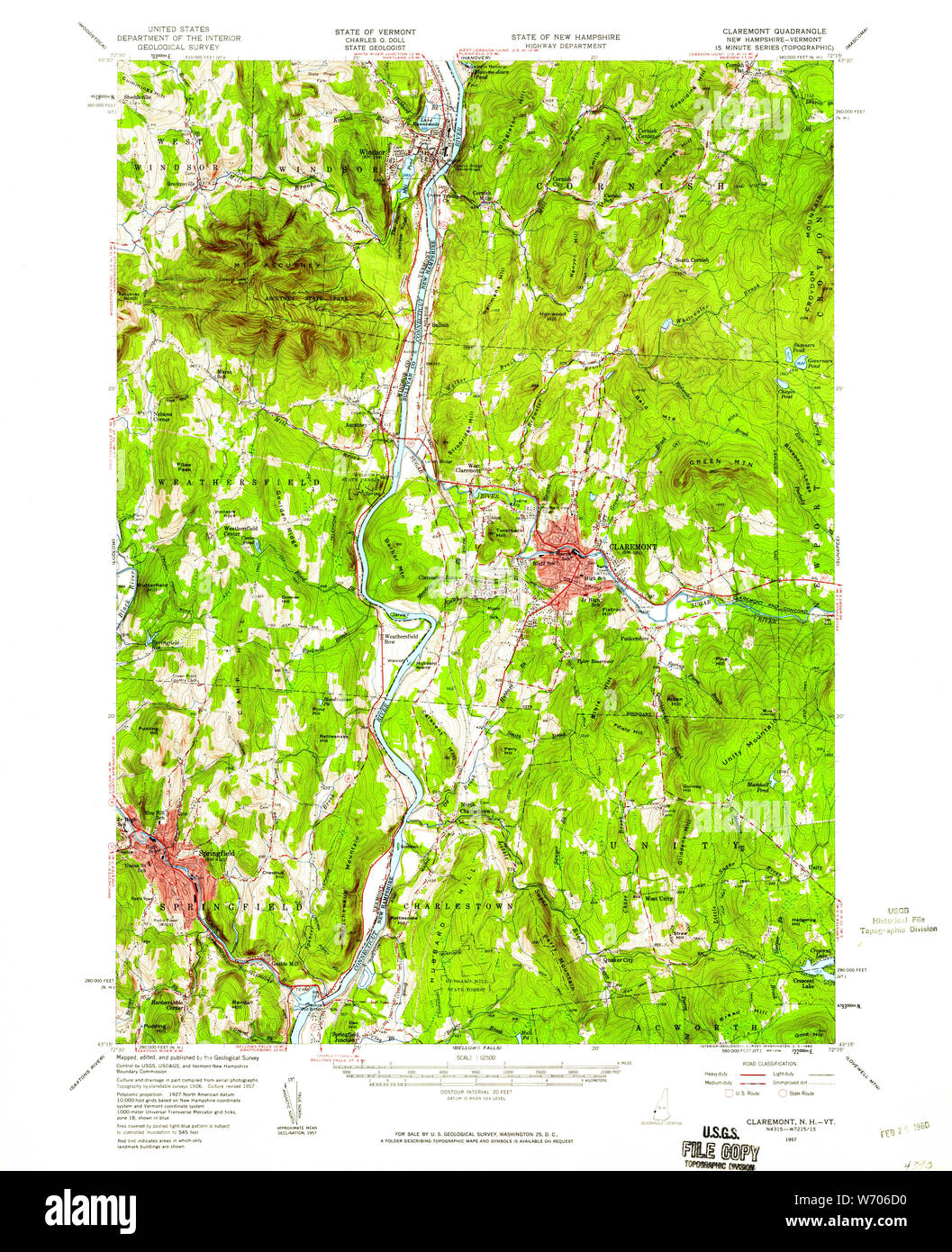 Claremont map hires stock photography and images Alamy