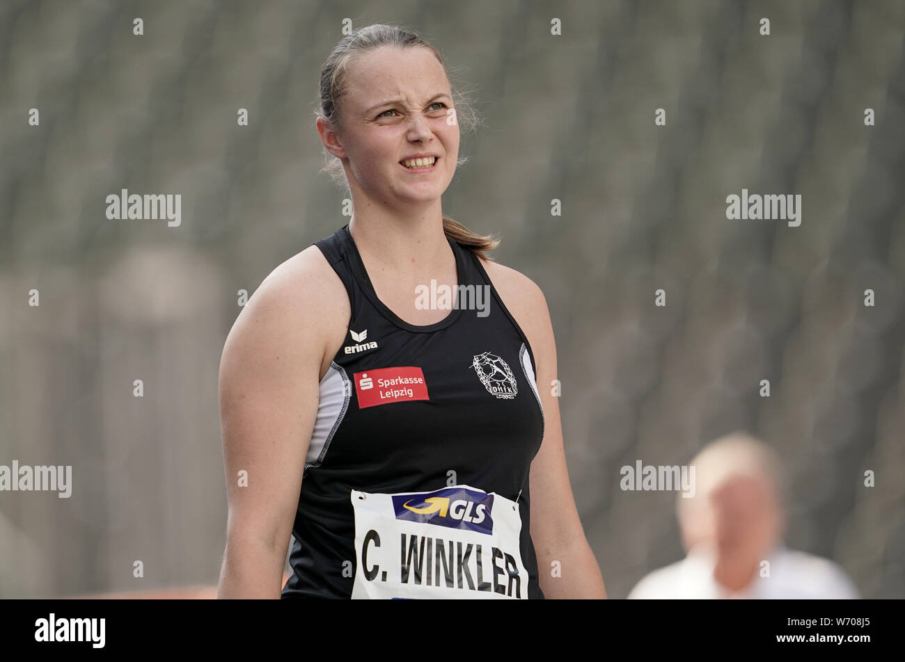 Berlin, Germany. 03rd Aug, 2019. Athletics German championship in the