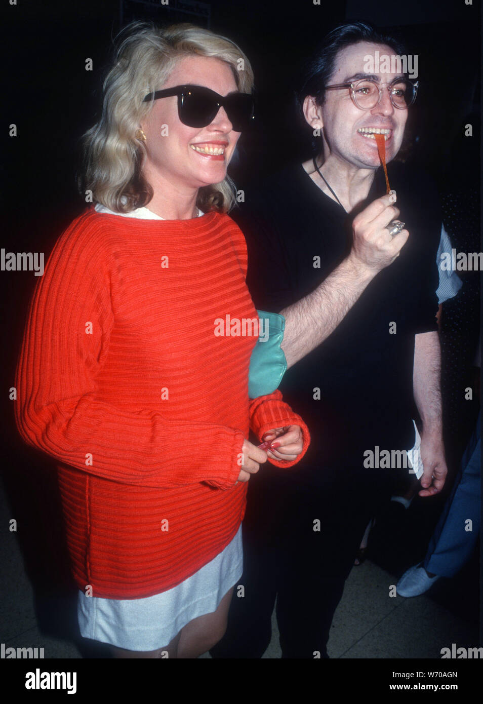 Debbie Harry, Chris Stein, 1987, Credit: John Barrett/PHOTOlink/MediaPunch  Stock Photo - Alamy
