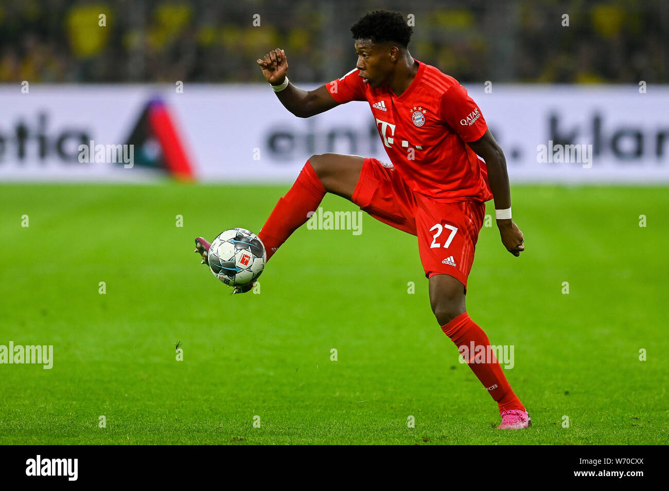 David Alaba From Bayern Munich Seen In Action During The Germany ...