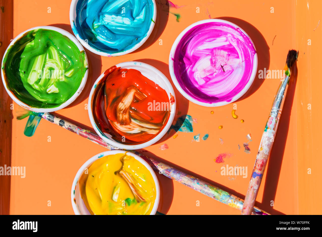 Preschool art supplies hi-res stock photography and images - Alamy