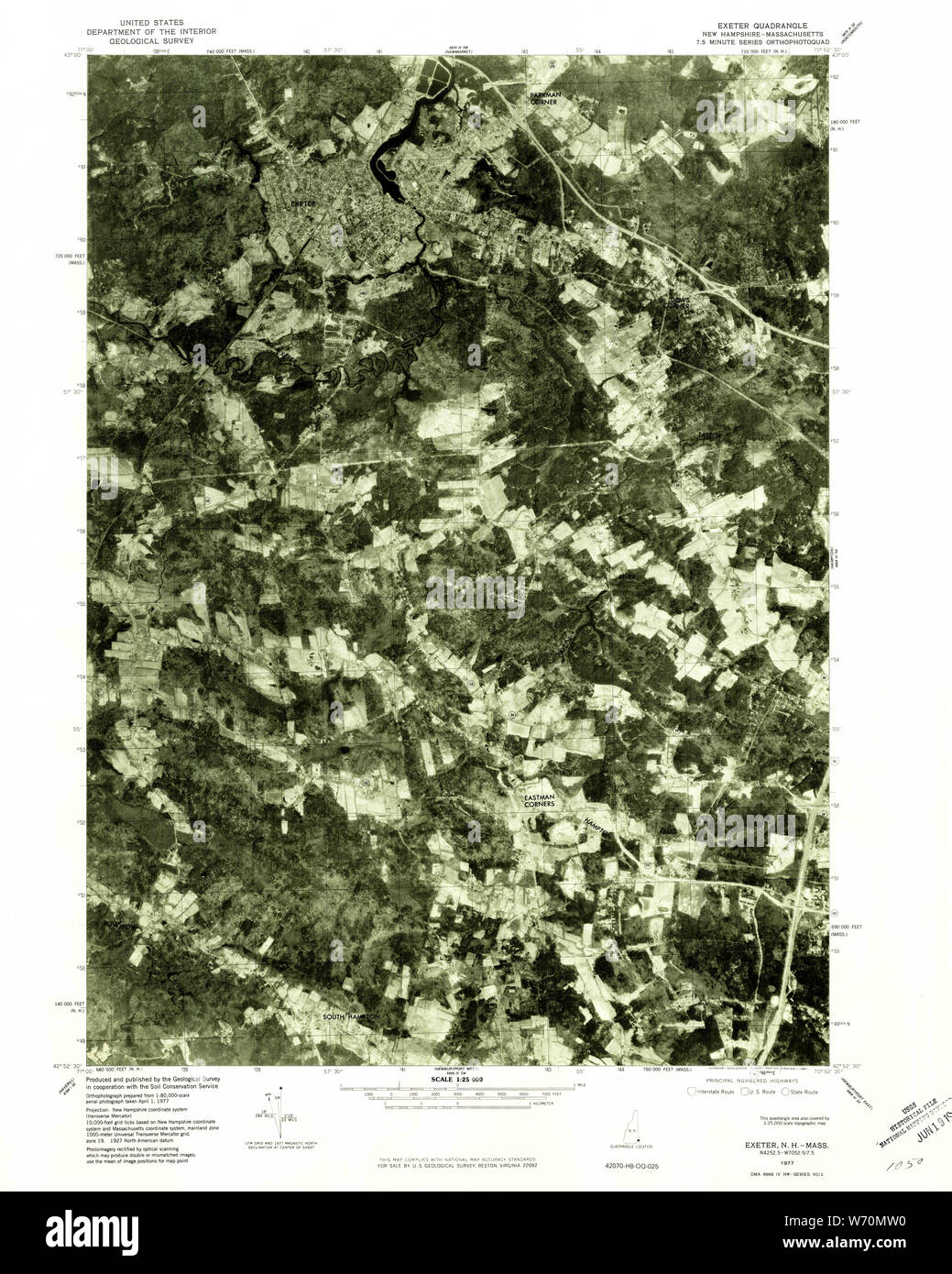 Map of exeter Cut Out Stock Images & Pictures Alamy