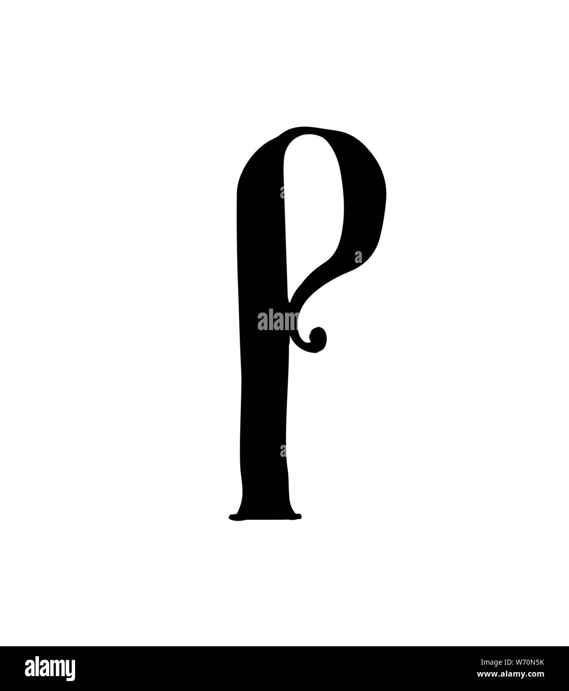 Premium Vector  Abstract initial letter p logo design. alphabet letter  icon logo p. icon in retro vintage style