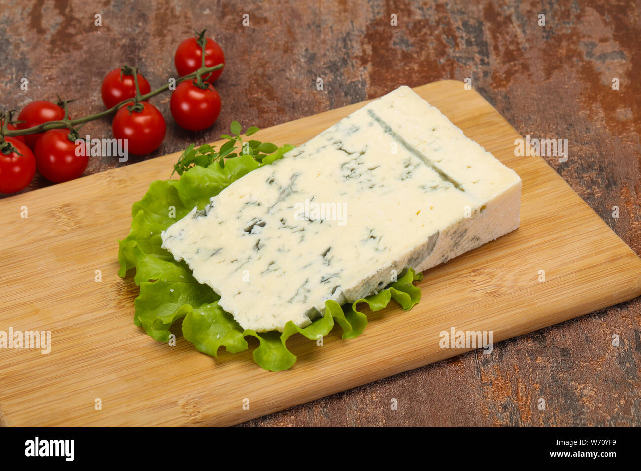 Italian traditional soft cheese with mold Stock Photo Alamy
