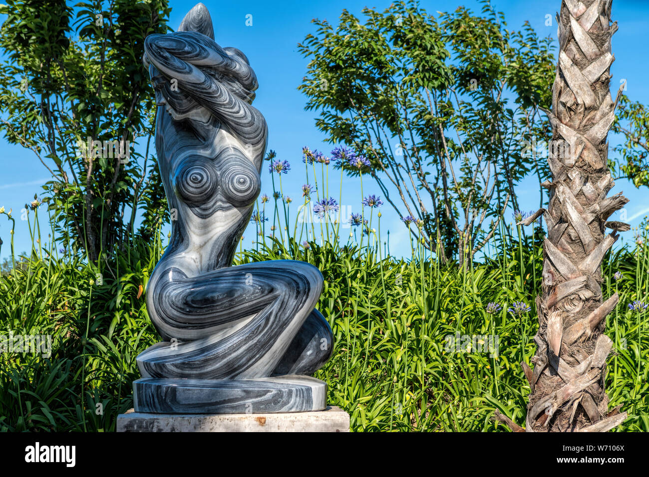Buddha Eden Park. Statue in Budha Eden Park . Bombarral Portugal