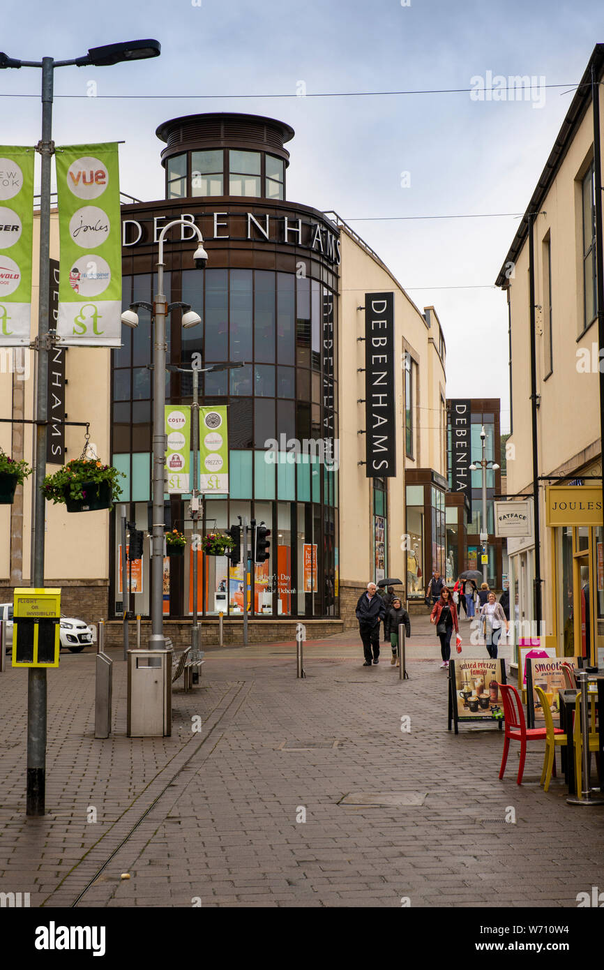 Town center of carmarthen hires stock photography and images Alamy
