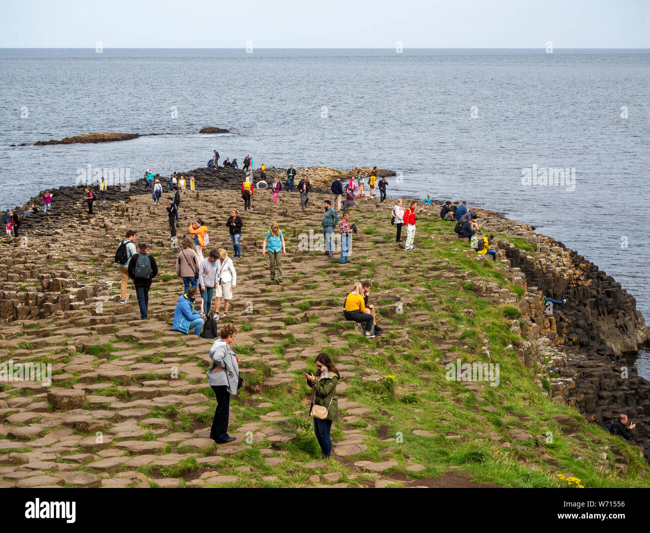 People on giants causeway hi res stock photography and images Alamy