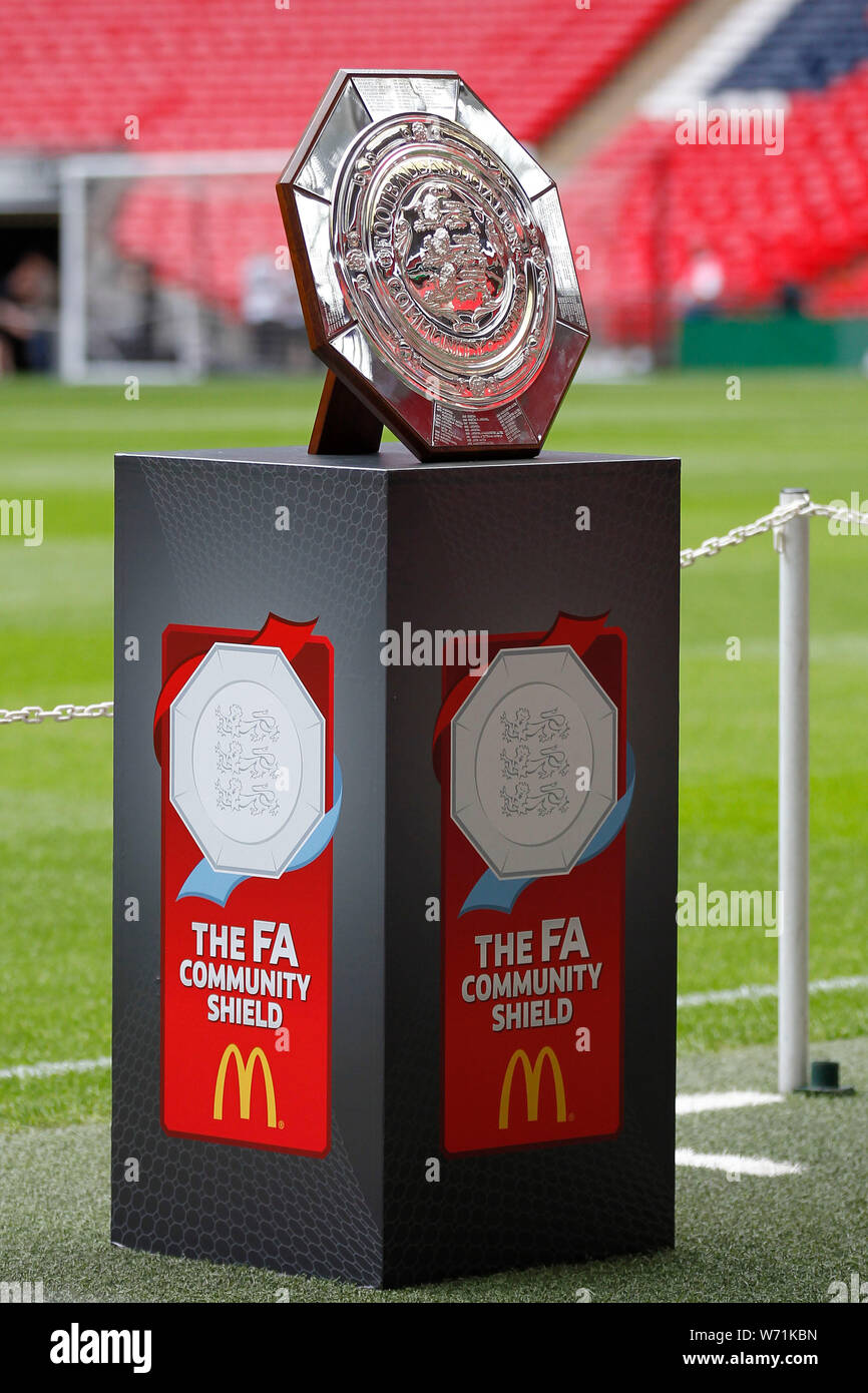 Community shield trophy hi-res stock photography and images - Alamy