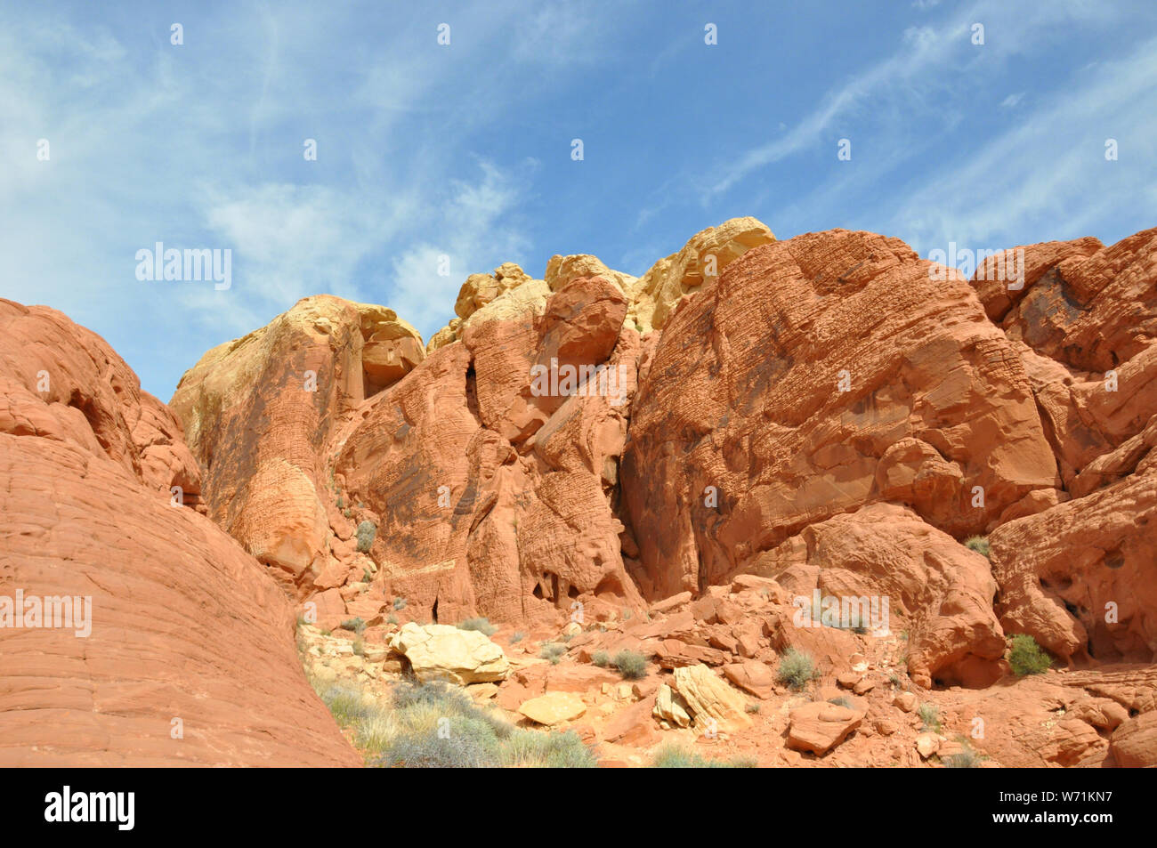 valley of fire in nevada Stock Photo Alamy