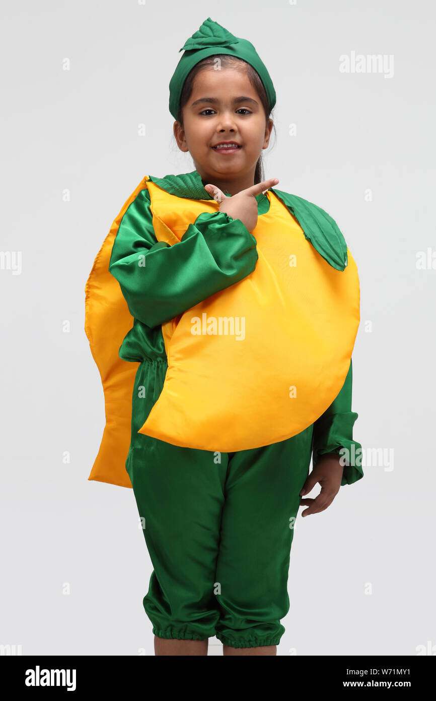 Cheap Kids Costume Non-woven Fabric Fruit Outfit Party Fancy Dress Mango |  Joom