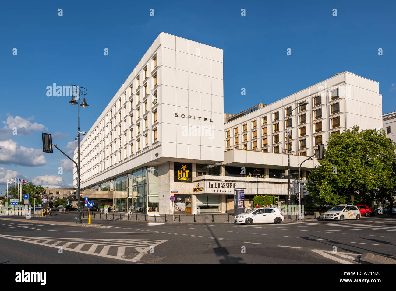 Sofitel Warsaw Victoria Hotel in Warsaw in Poland, luxury 5-star  accommodation in the city centre Stock Photo - Alamy