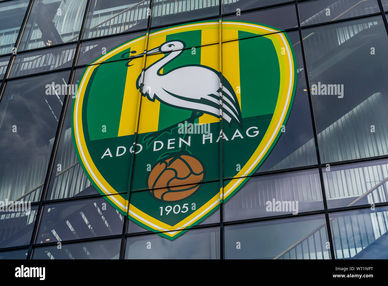 DEN HAAG, Netherlands. 04th Aug, 2019. football, Cars Jeans stadium, Dutch  eredivisie, season 2019-2020, ADO
