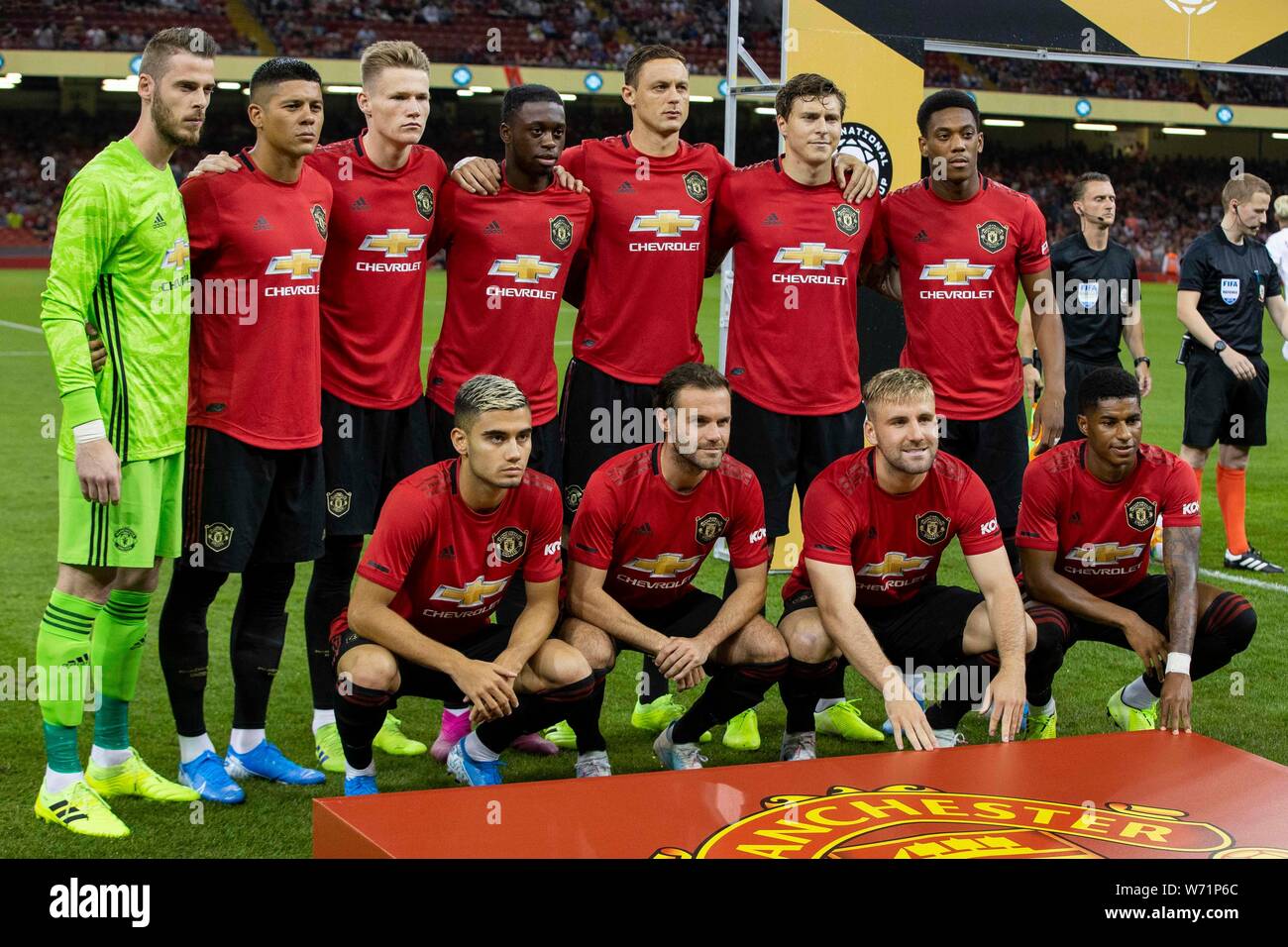 Manchester united team hi-res stock photography and images - Alamy