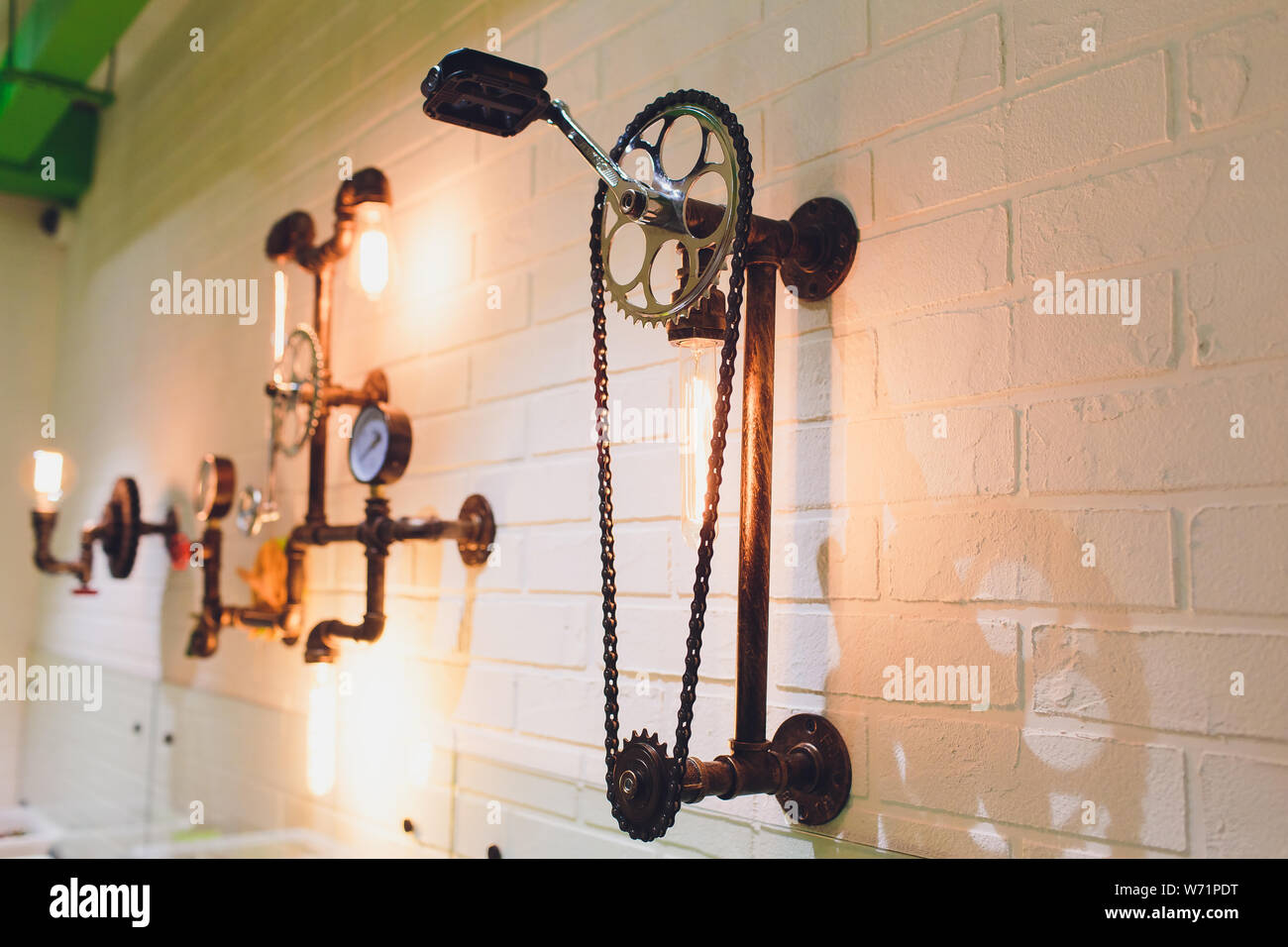 Steampunk Architectural Style Design Element Of Interior