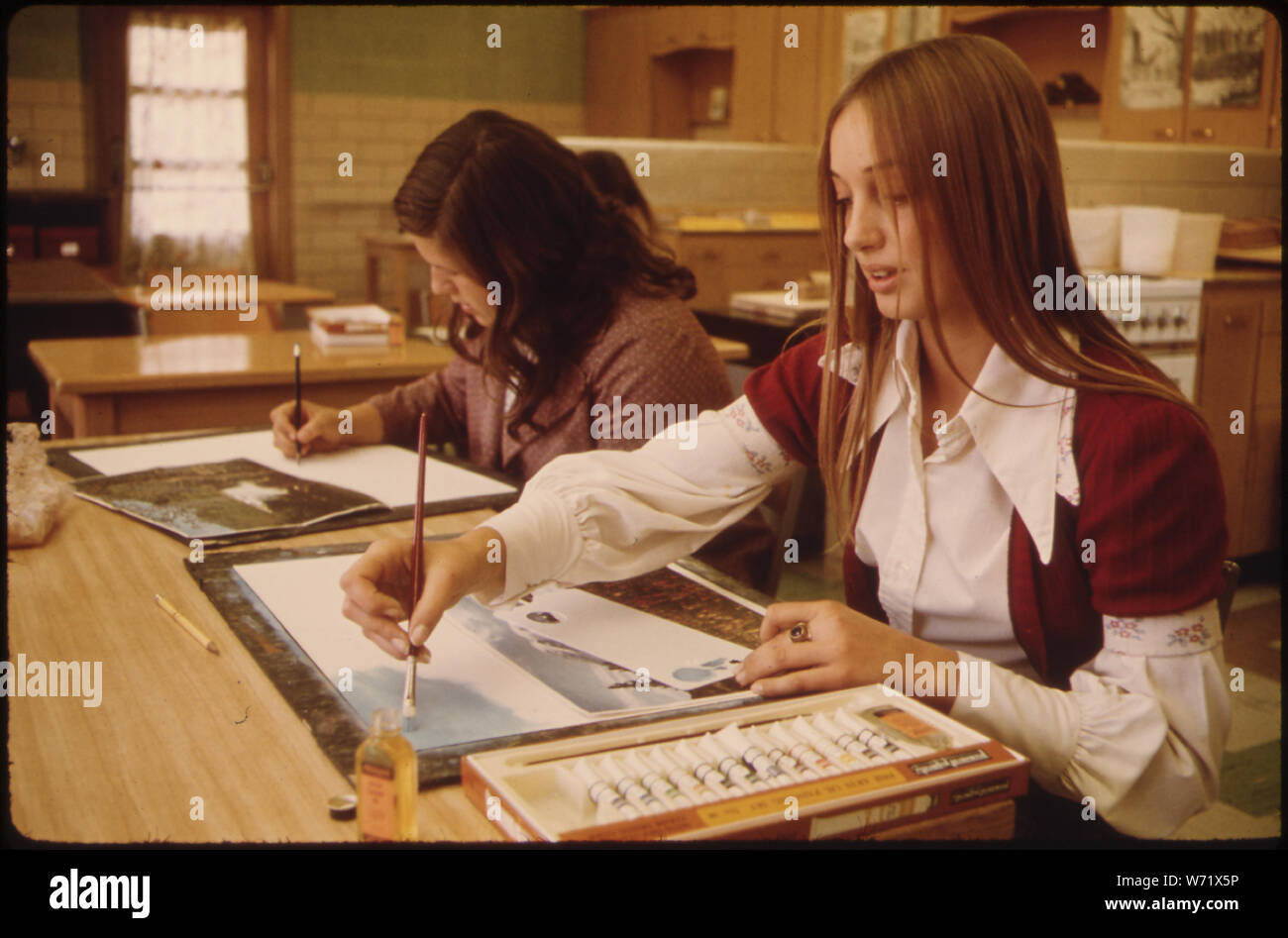 1960s school class hi-res stock photography and images - Alamy