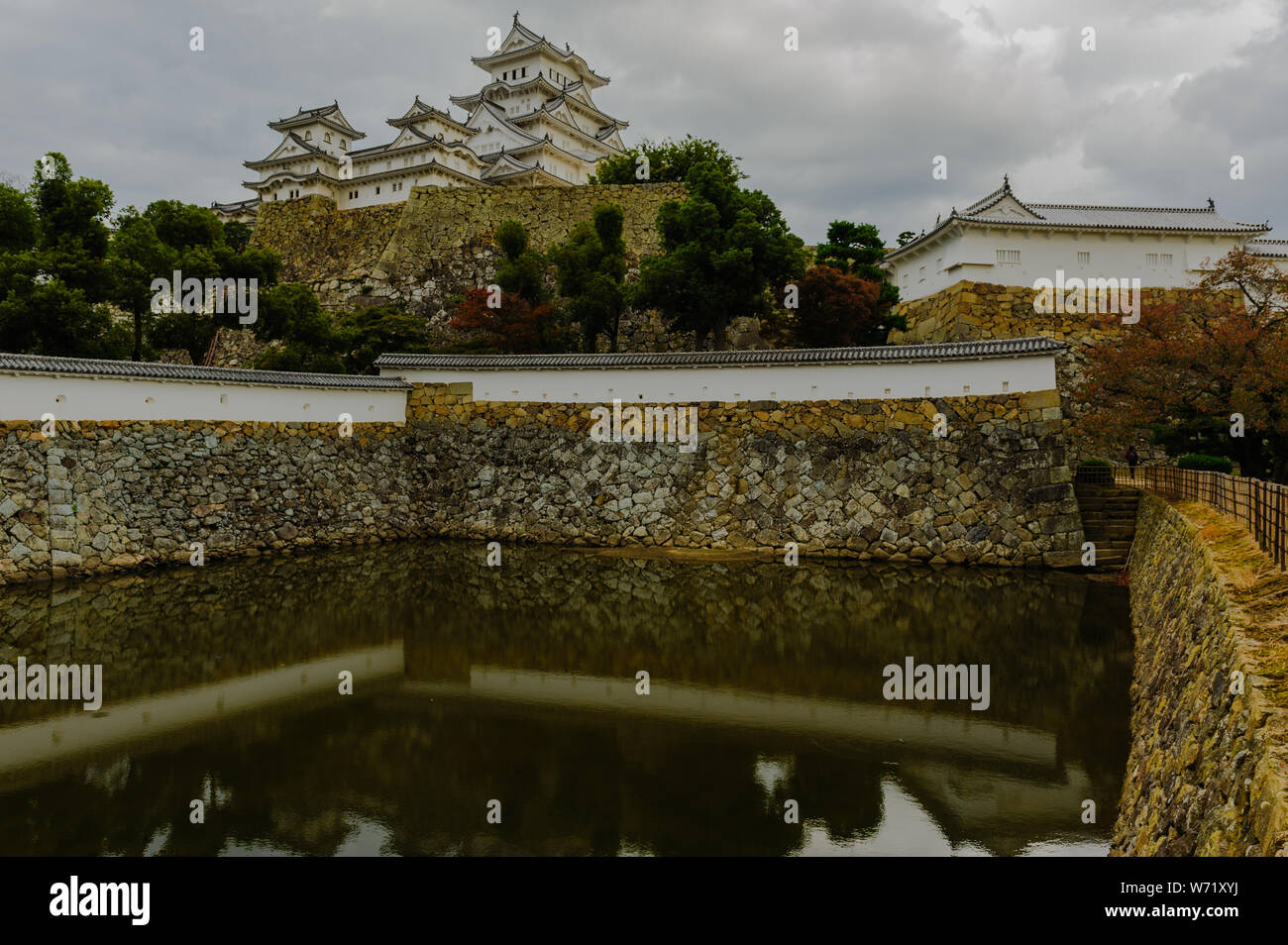 Impression of Himejijo (Castle of Himeji) also known as White Egret