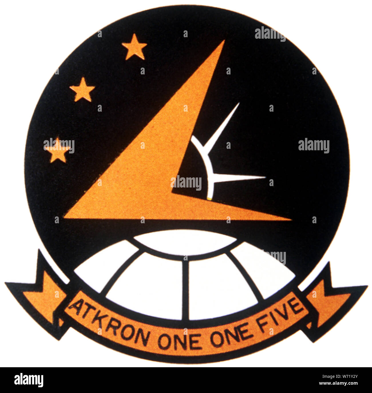 Attack Squadron 115 (US Navy) patch 1993 Stock Photo
