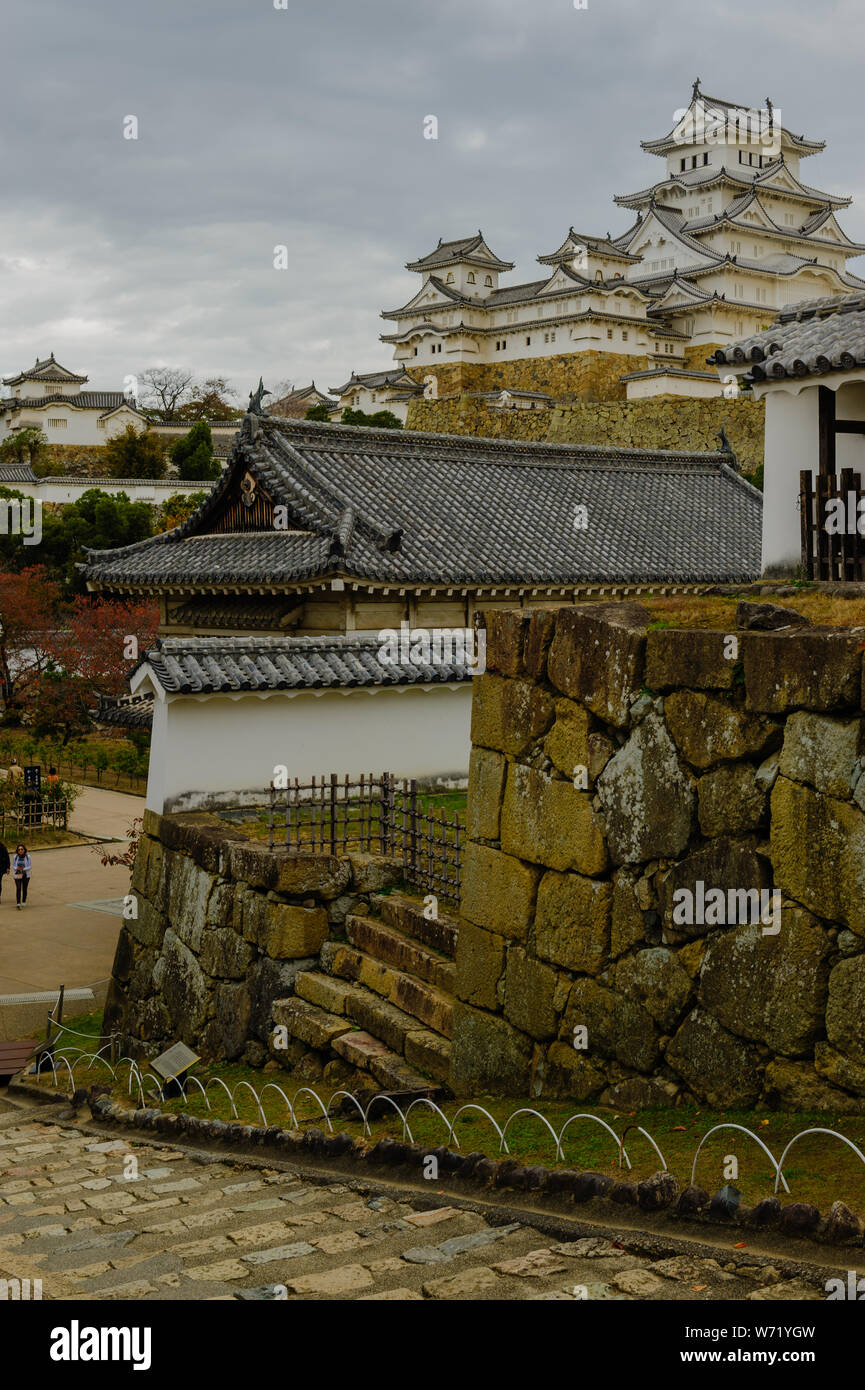 Impression of Himejijo (Castle of Himeji) also known as White Egret