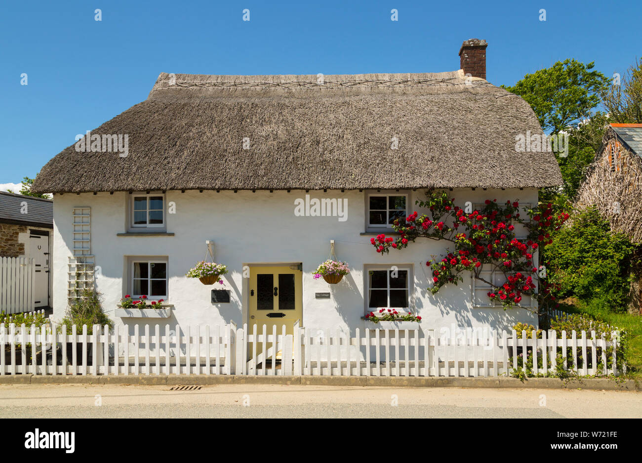 Toy Cottage Gunwalloe Stock Photo