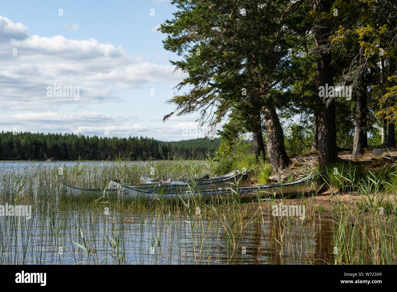 Varmland and canoe hires stock photography and images Alamy