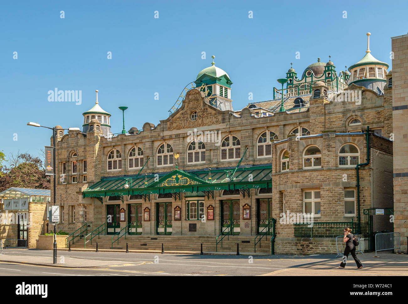 Royal Hall at the Valley Gardens in Harrogate a spa town in North Yorkshire, England Stock Photo
