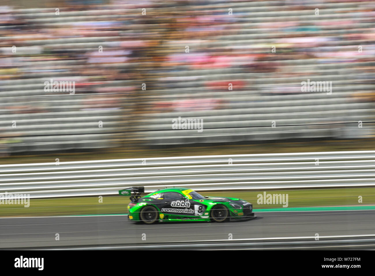 Longfield, UK. 04th Aug, 2019. Team ABBA Racing Mercedes-AMG GT3 with drivers Richard Neary & Tom Onslow-Cole during the British GT Championship Brands Hatch at Brands Hatch, Longfield, England on 4 August 2019. Photo by Jurek Biegus. Credit: UK Sports Pics Ltd/Alamy Live News Stock Photo