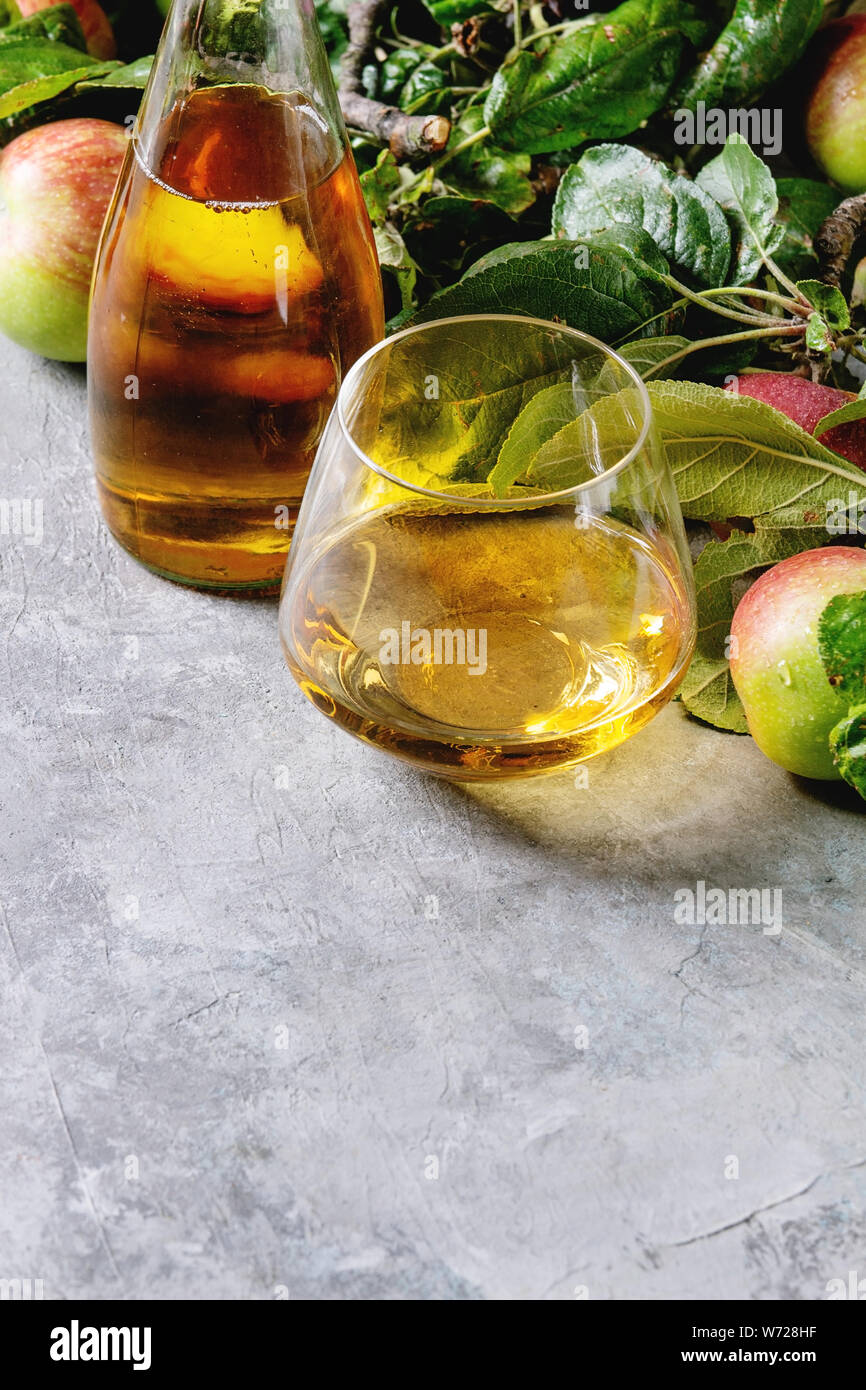 Fresh apple juice Stock Photo Alamy