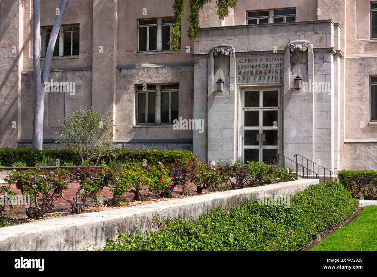 PASADENA, CA/USA - March 13: Alfred Sloan Labratory on the campus of the California Institute of Technology. Caltech is a research university in Pasad Stock Photo