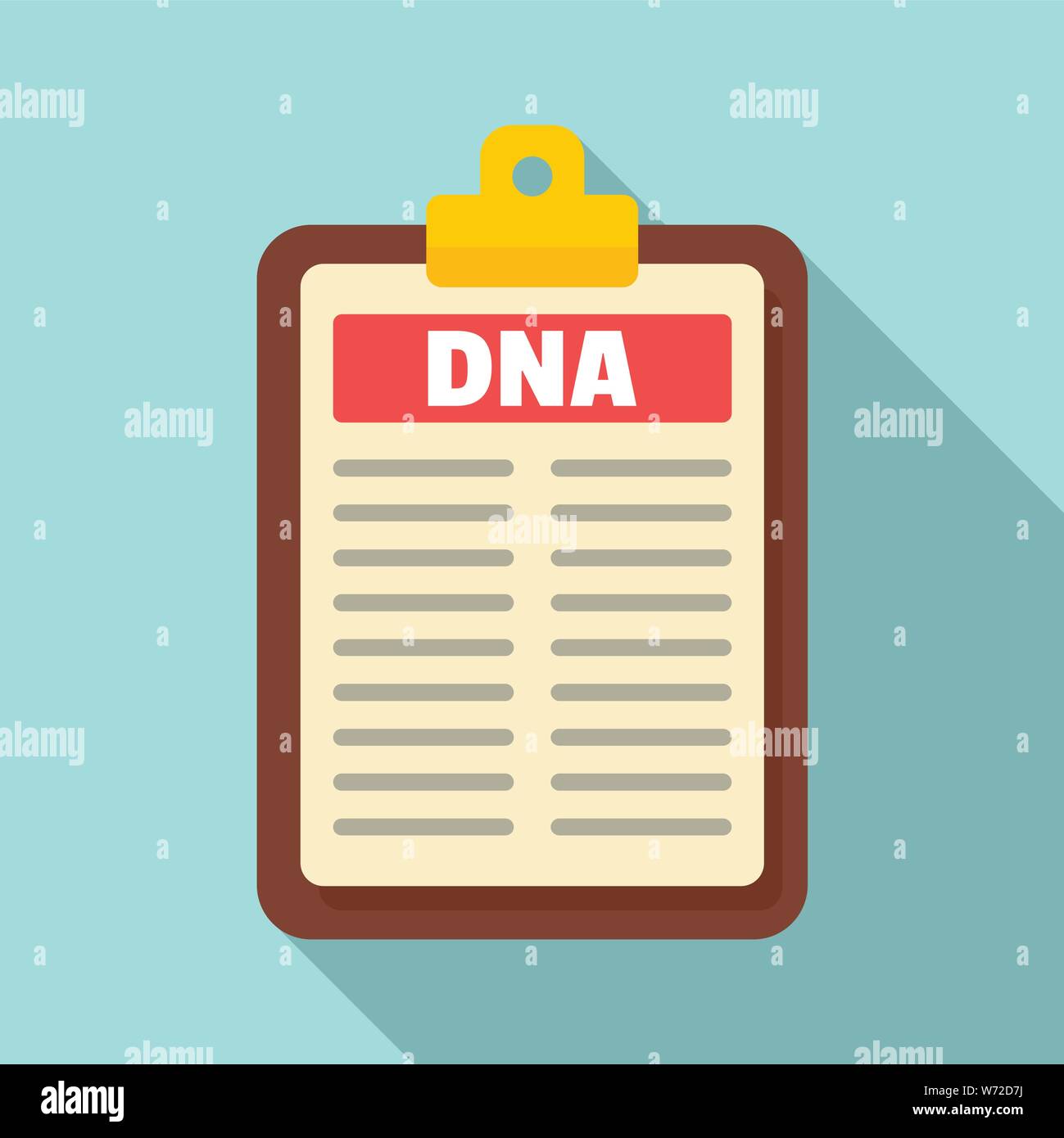 Dna checkboard icon. Flat illustration of dna checkboard vector icon ...