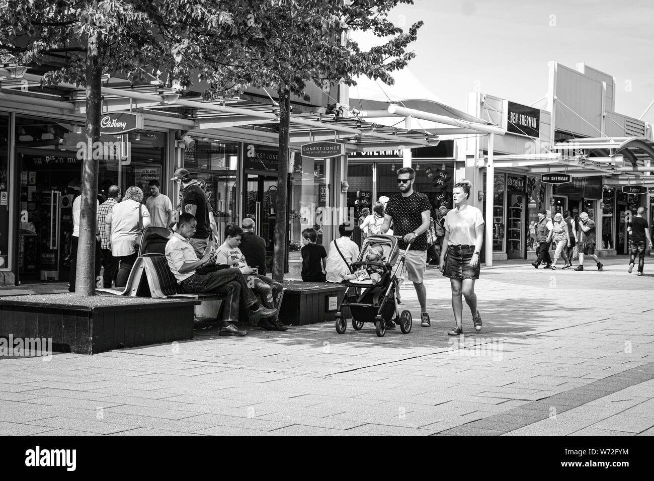 Freeport Retail Park Glasshoughton Stock Photo Alamy