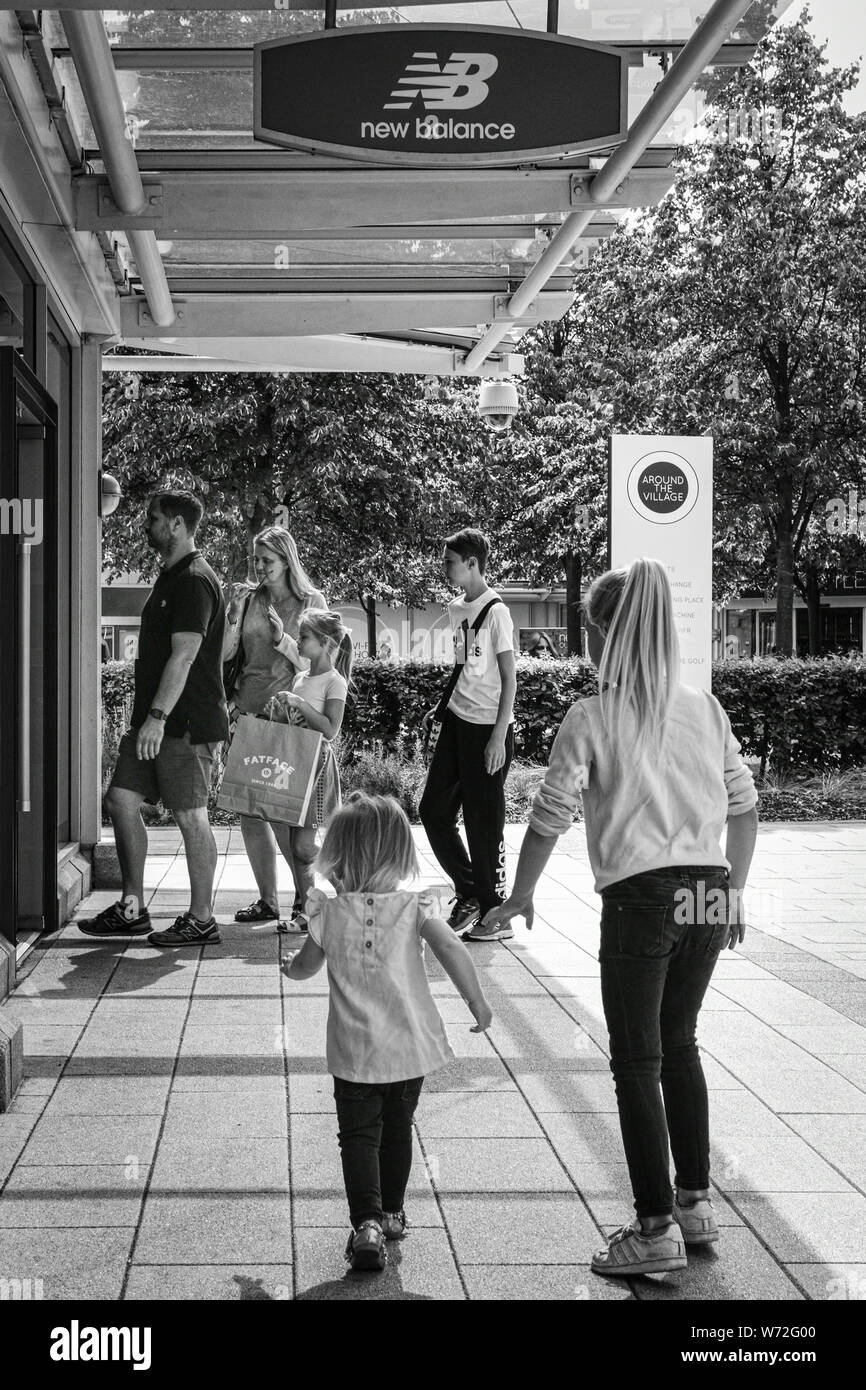 Freeport Retail Park Glasshoughton Stock Photo Alamy